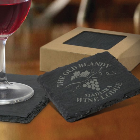 Slate Coaster Sets Lifestyle